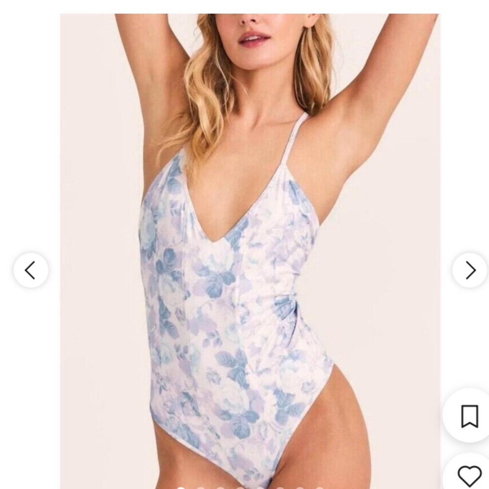 LoveShackFancy one piece swimsuit